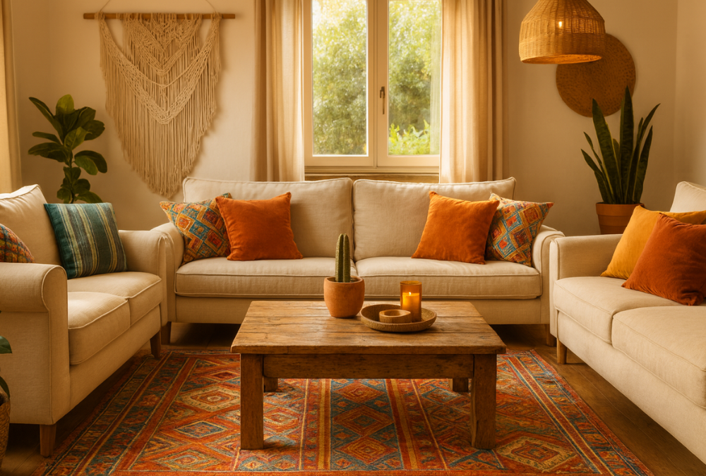 Decoración boho chic en muebles: ideas y consejos para tu hogar