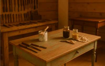 Descubre cómo lograr un acabado envejecido perfecto en tus muebles