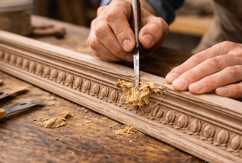 técnicas para reparar molduras de madera (1)