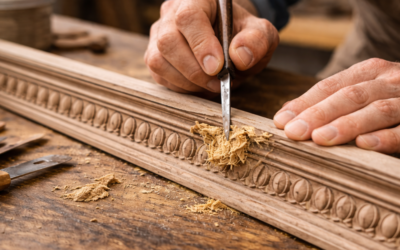 Técnicas para reparar molduras de madera paso a paso