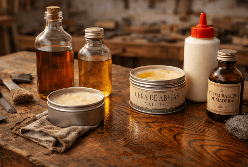 productos para nutrir madera reseca