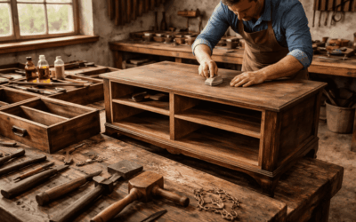 Restaurar cómoda antigua paso a paso: guía profesional completa