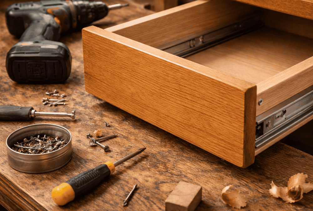 Cómo arreglar cajones que no cierran bien