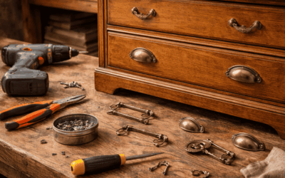Cambiar tiradores a un mueble antiguo: cómo renovar su estilo sin perder su esencia