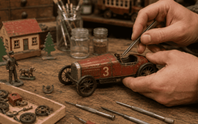 Cómo sustituir piezas de un juguete antiguo sin perder su esencia original