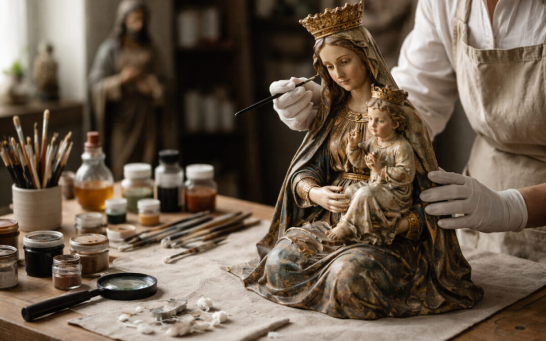 restauracion imagenes religiosas