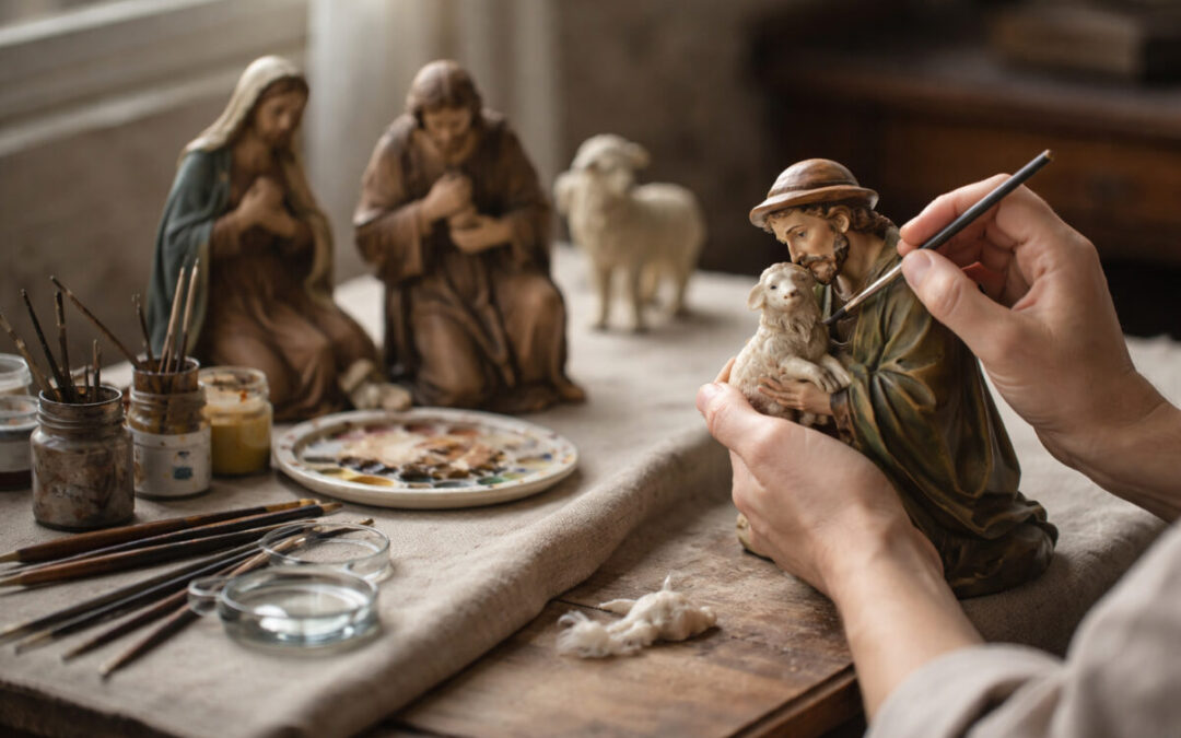 restaurar figuras de belen
