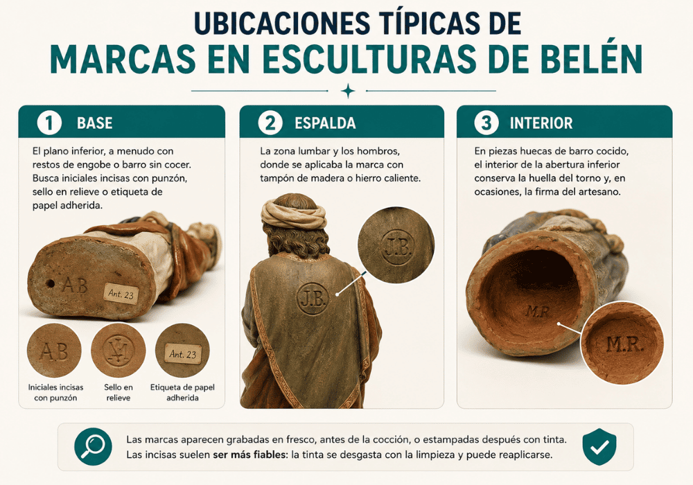 Figura de belén es antigua o de imitación cómo saberlo